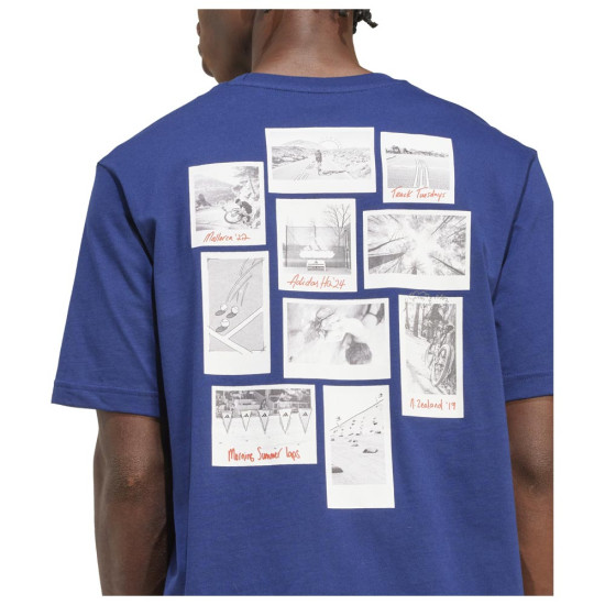 Adidas Ανδρική κοντομάνικη μπλούζα Memories of Sport Gallery Graphic Tee Adidas Ανδρική κοντομάνικη μπλούζα Memories of Sport Gallery Graphic Tee